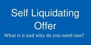 self liquidating offer